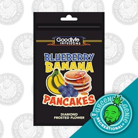 Blueberry Banana Pancakes Diamond Frosted Flower | Pre-Packaged Eighth | Goodlyfe | REC