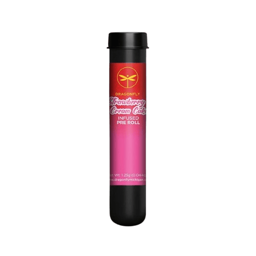 Dragonfly - Strawberry Cream Cake - 1.25g Pre Roll by Dragonfly