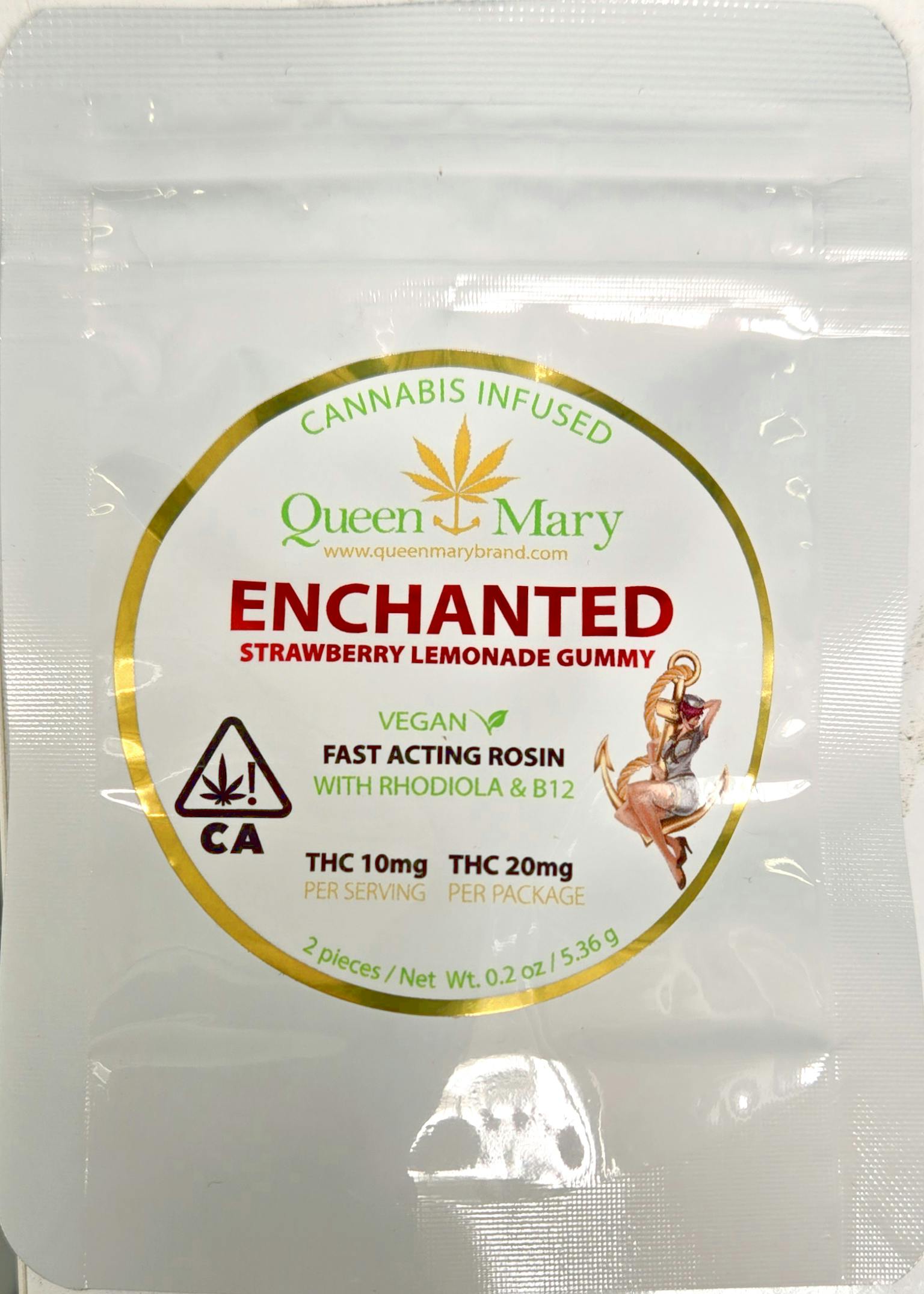 ENCHANTED – Mood + Focus Live Rosin Gummy 2-Pack (20mg THC): Try It