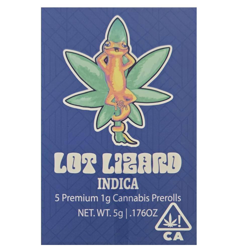 Lot Lizard - Mendo Breath 5pk Preroll Lot Lizard
