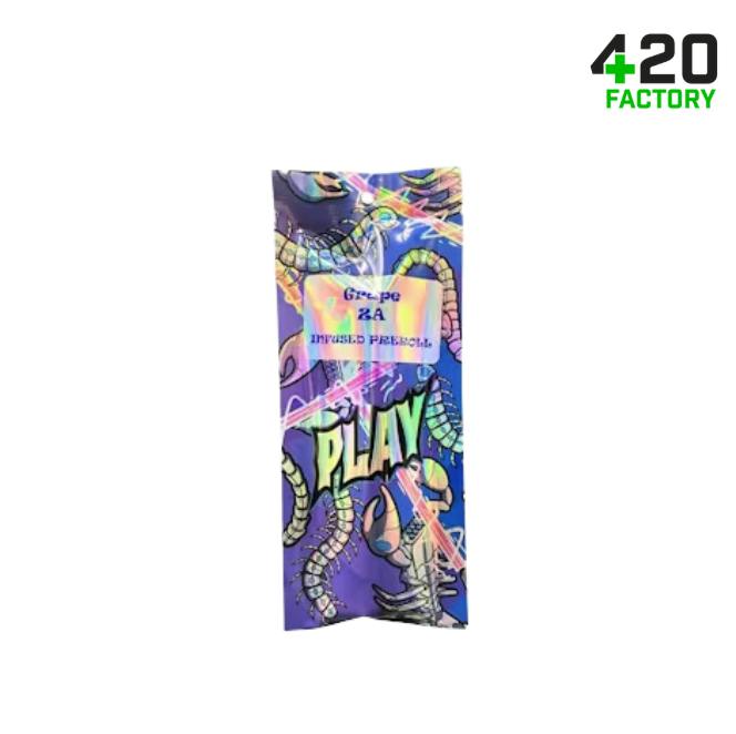 Play | Grape Za | 1.2g | Infused Pre-Roll by Play Michigan