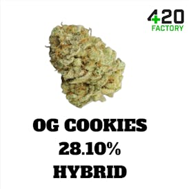 Bulk Flower | Yellow Shelf | OG Cookies - 28.10% THC