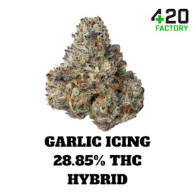 Bulk Flower | Yellow Shelf | Garlic Icing - 28.85% THC