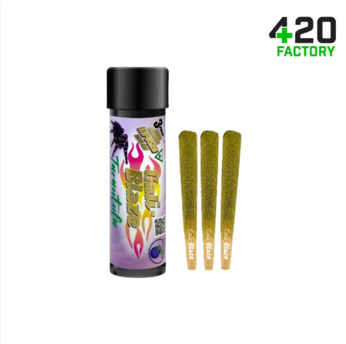 Cali-Blaze | Blueberry | Tarantula Infused Joints | 1g each | 3pk by Cali-Blaze