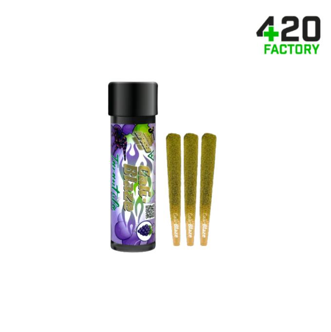 Cali-Blaze | Grape | Tarantula Infused Joints | 1g each | 3pk by Cali-Blaze