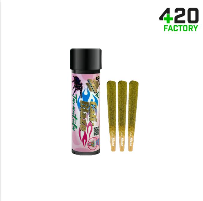 Cali-Blaze | Bubble Gum | Tarantula Infused Joints | 1g each | 3pk by Cali-Blaze