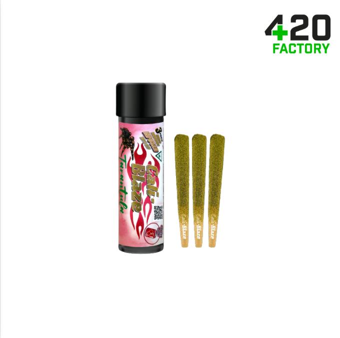 Cali-Blaze | Cherry Cola | Tarantula Infused Joint | 1g each | 3pk by Cali-Blaze