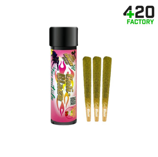 Cali-Blaze | Strawberry Lemonade | Tarantula Infused Joints | 1g each | 3pk by Cali-Blaze