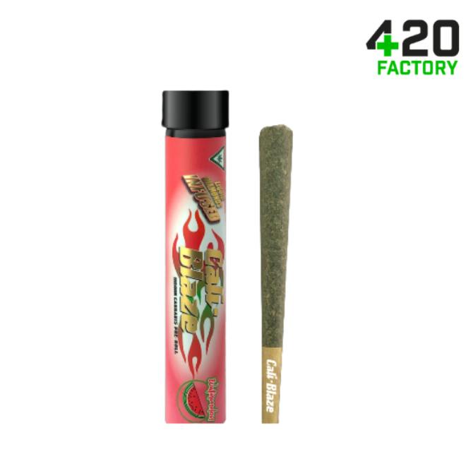 Cali-Blaze | Watermelon | Liquid Diamond Infused Joint | 1.2g by Cali-Blaze