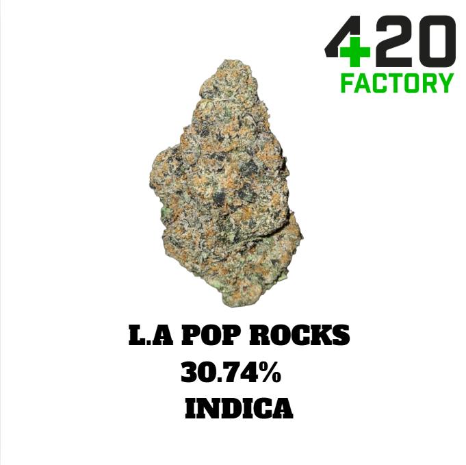 Bulk Flower | Yellow Shelf | L.A Pop Rocks - 29.98% THC