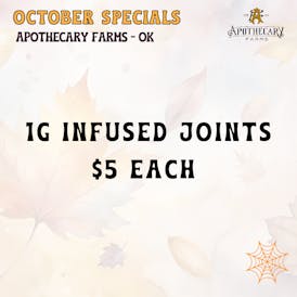 *INFUSED JOINTS $5!*