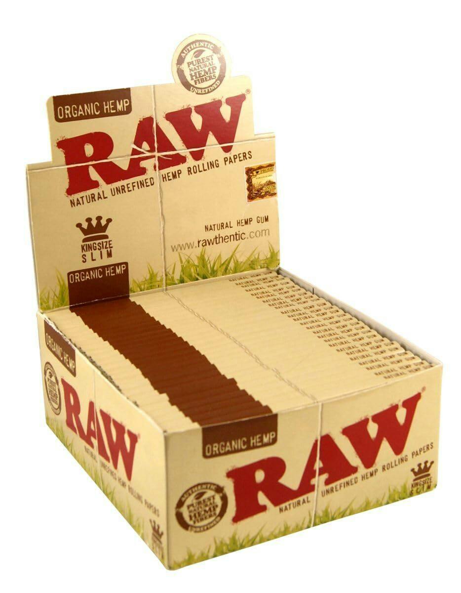 Organic Hemp Kingsize Slim | Rolling Papers | Accessories