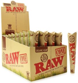 RAW Organic Cones King Size 3pk