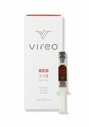 Vireo 19:1 Red Distillate Vaporization Syringe