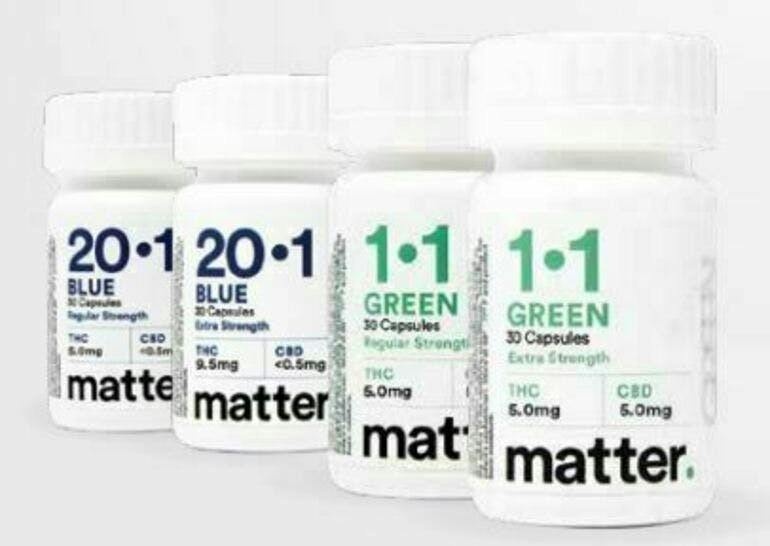 Matter Blue 20:1 Regular Strength Capsules 30ct