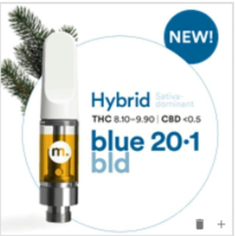 Matter Blue + 20:1 BLD Vape Cartridge