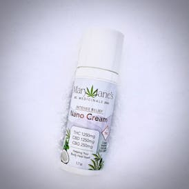 Mary Jane's Medicinal's - Nano Cream 1.7 oz (THC 1250mg, CBD 1250mg, CBG 250mg)