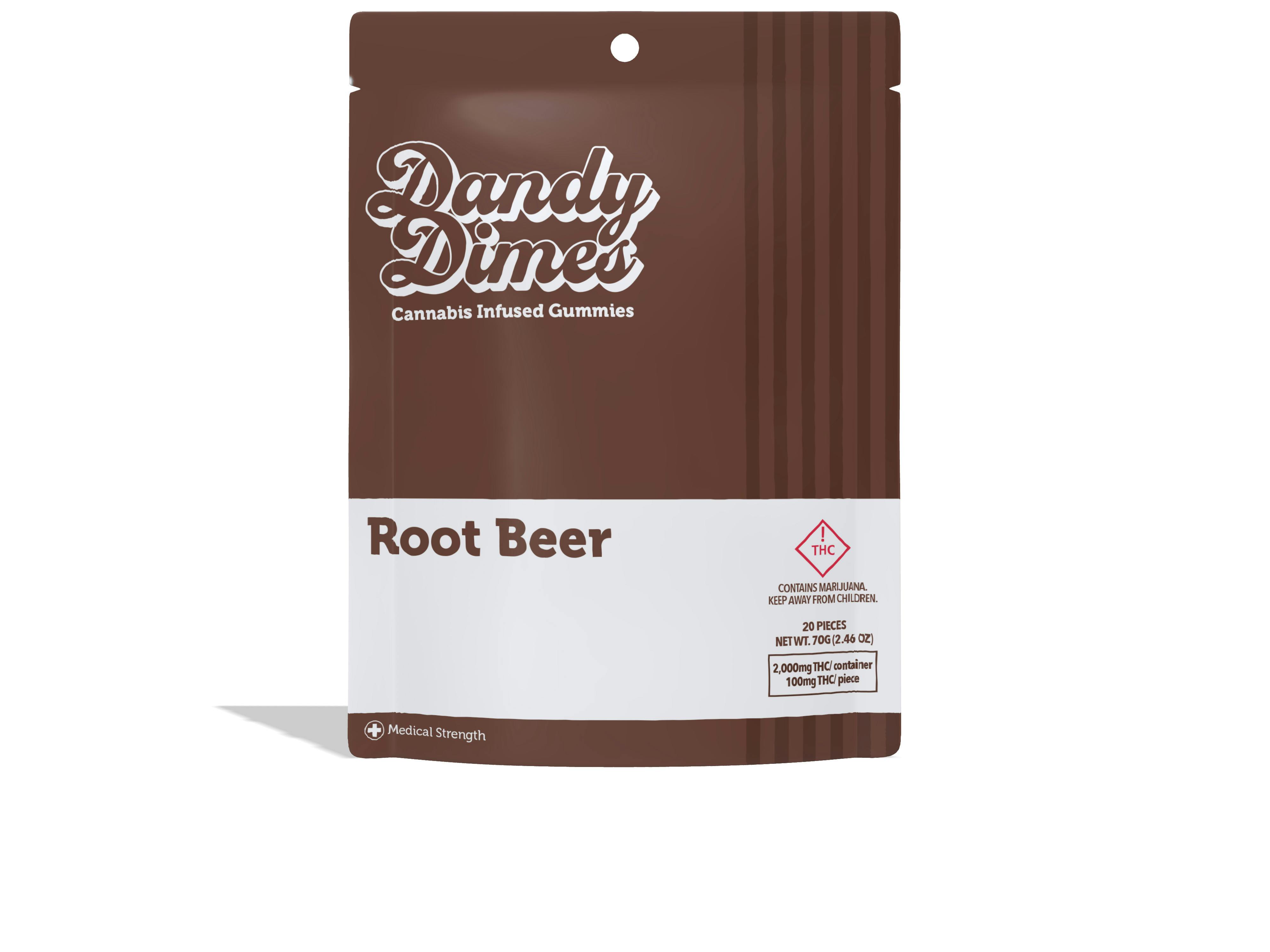 Root Beer Gummies | Gummies | 20pk | 100mg/ea