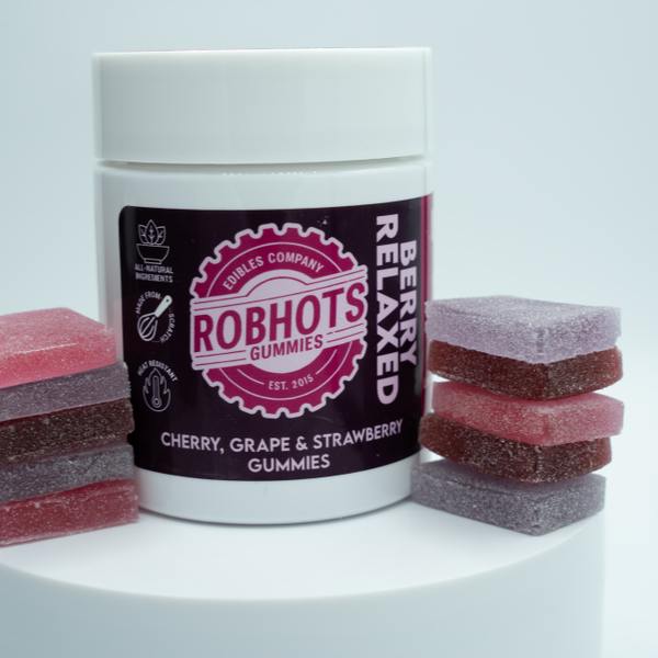 Robhots | Berry Relaxed Gummies | REC | 100mg | 10ct | 10mg/ea