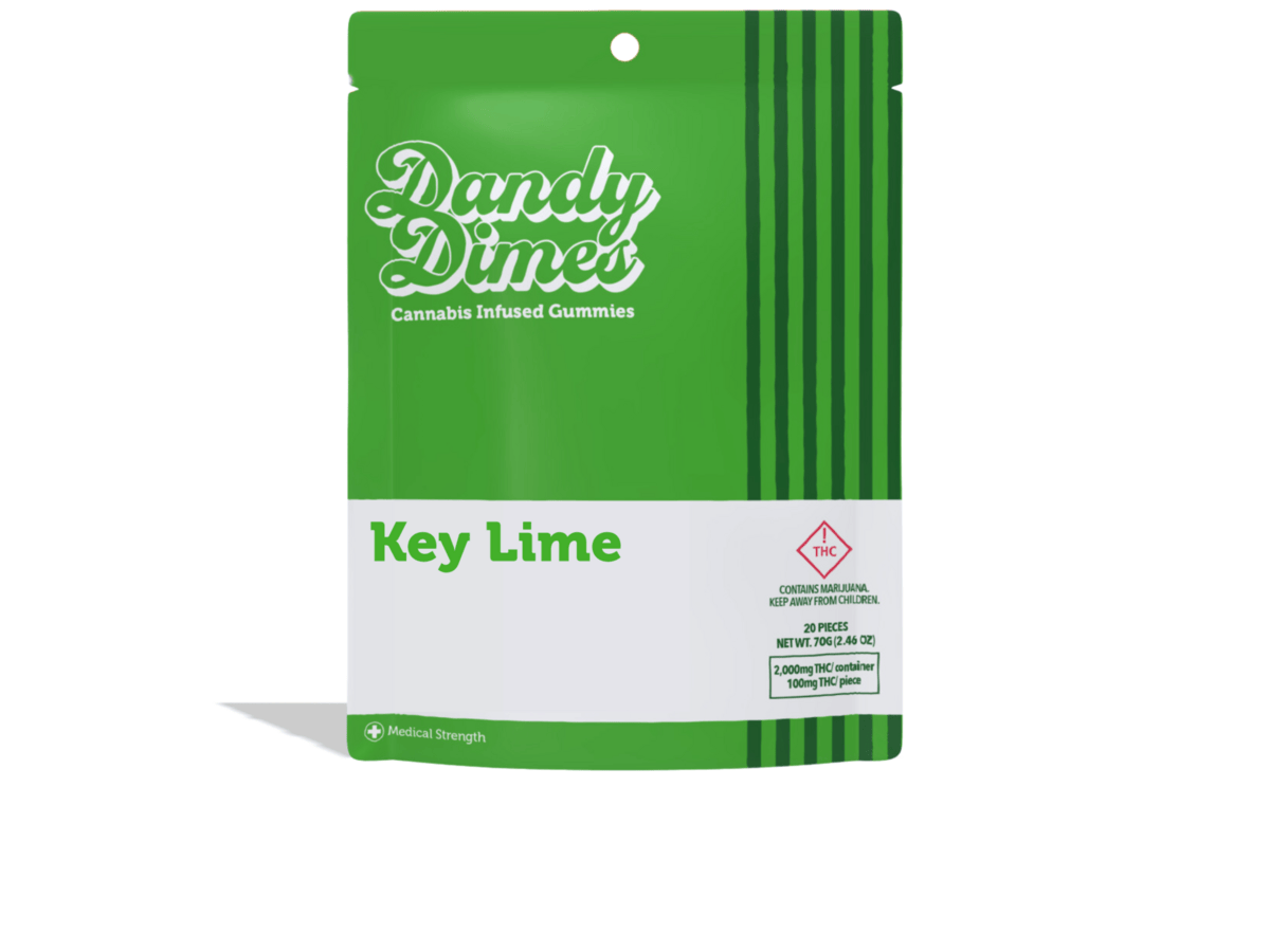 Key Lime Gummies | Gummies | 20pk | 100mg/ea