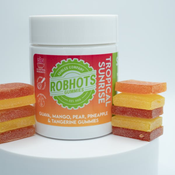Robhots | Tropical Sunrise Gummies | MED | 1000mg | 20ct | 50mg by ROBHOTS