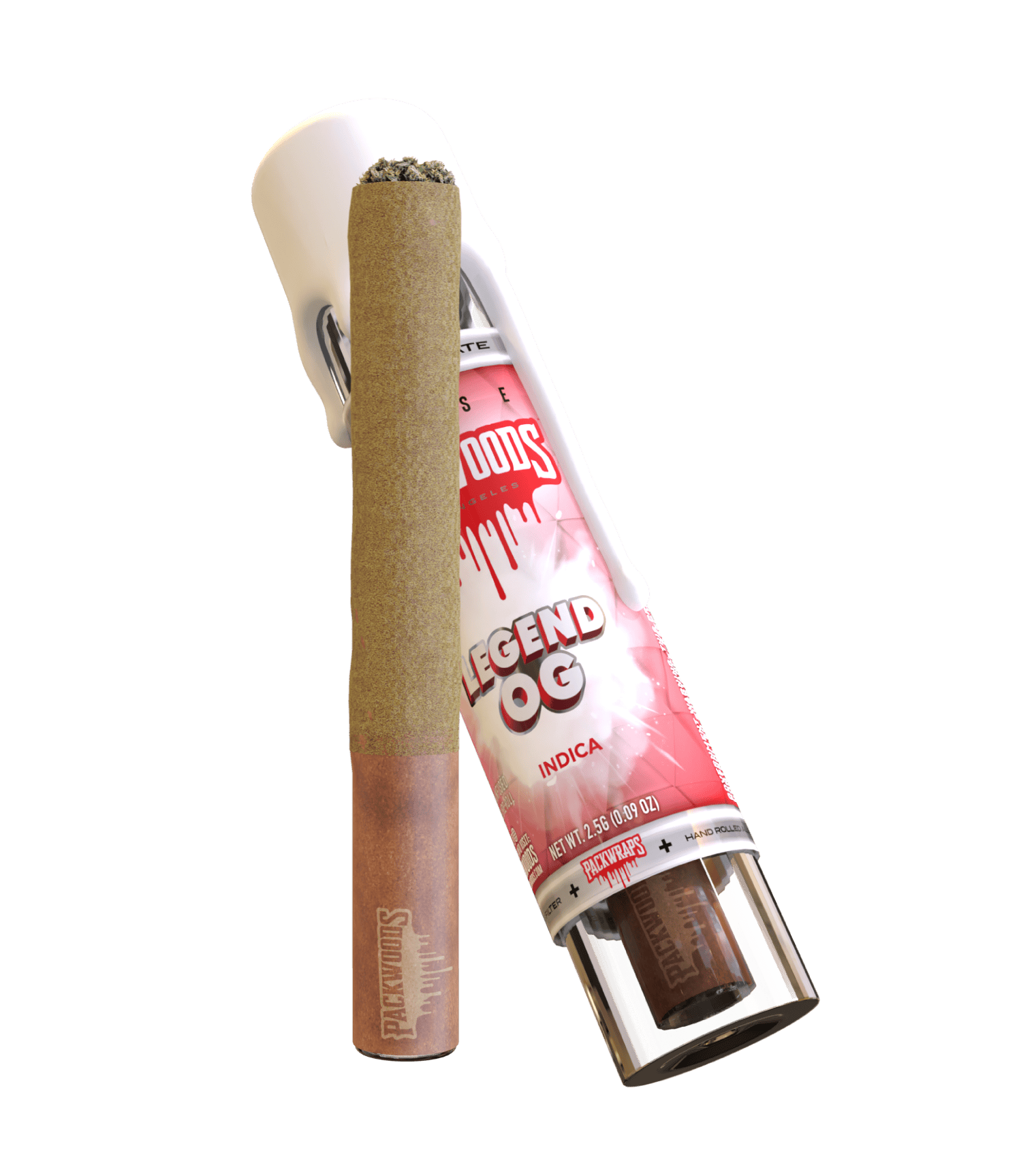 Legend OG | Live Rosin Infused Blunt | 2.5g by PACKS LOS ANGELES