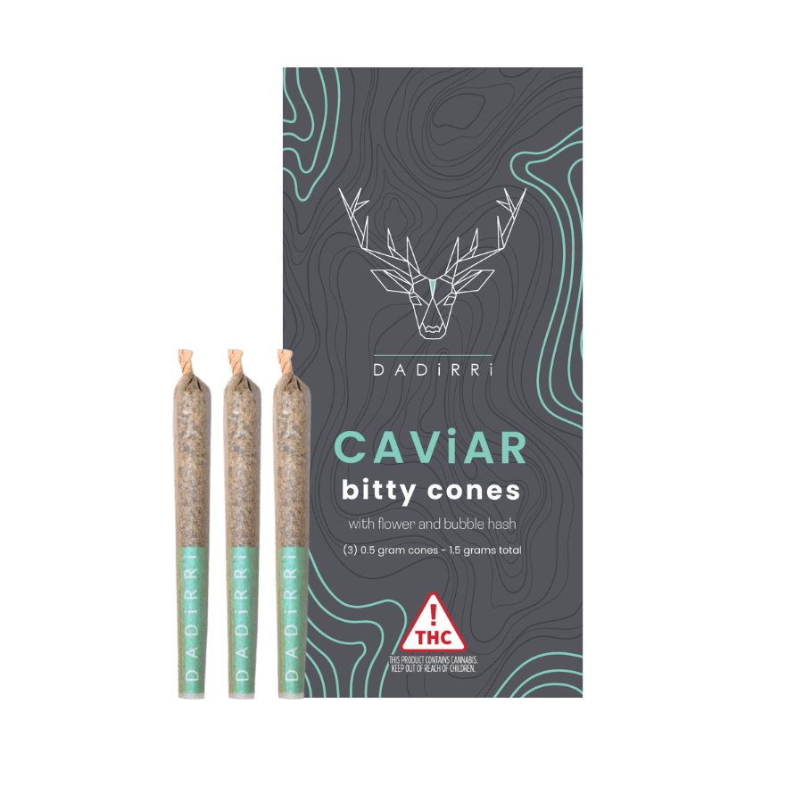 DADiRRi | .5g CAViAR BITTY CONE 3pk | LV Glue by DADiRRi
