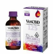 VetCBD, Regular Strength 20:1 Tincture, 125mg, 1oz at Ramona Cannabis Company - Dispensary in Ramona