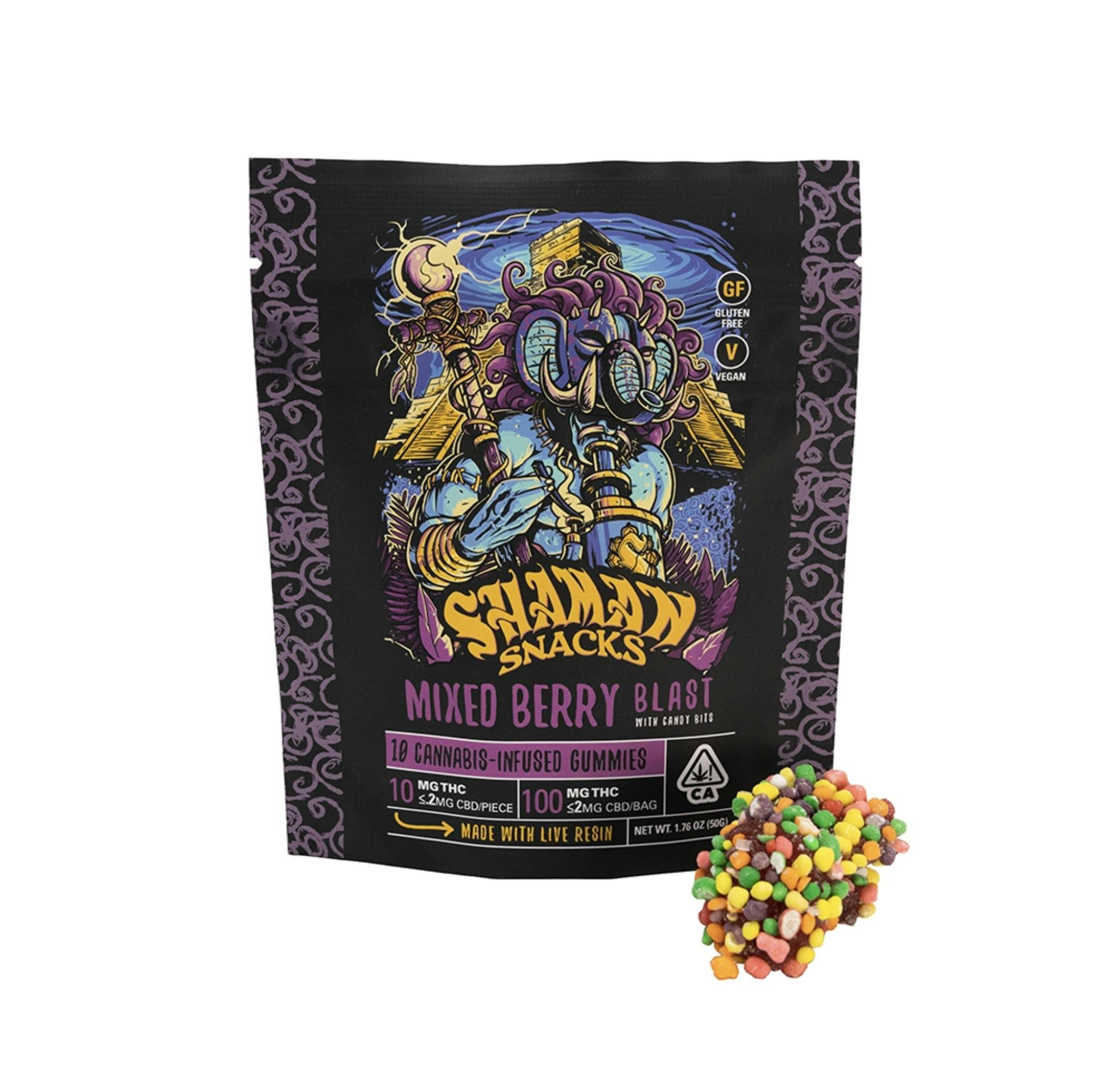 Shaman Snacks: Mixed Berry Blast