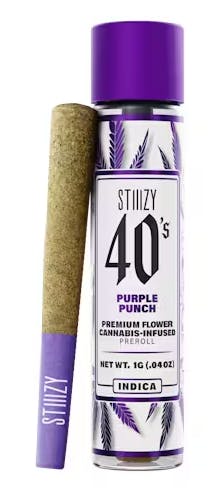 - PURPLE PUNCH - 1G 40's Infused Preroll