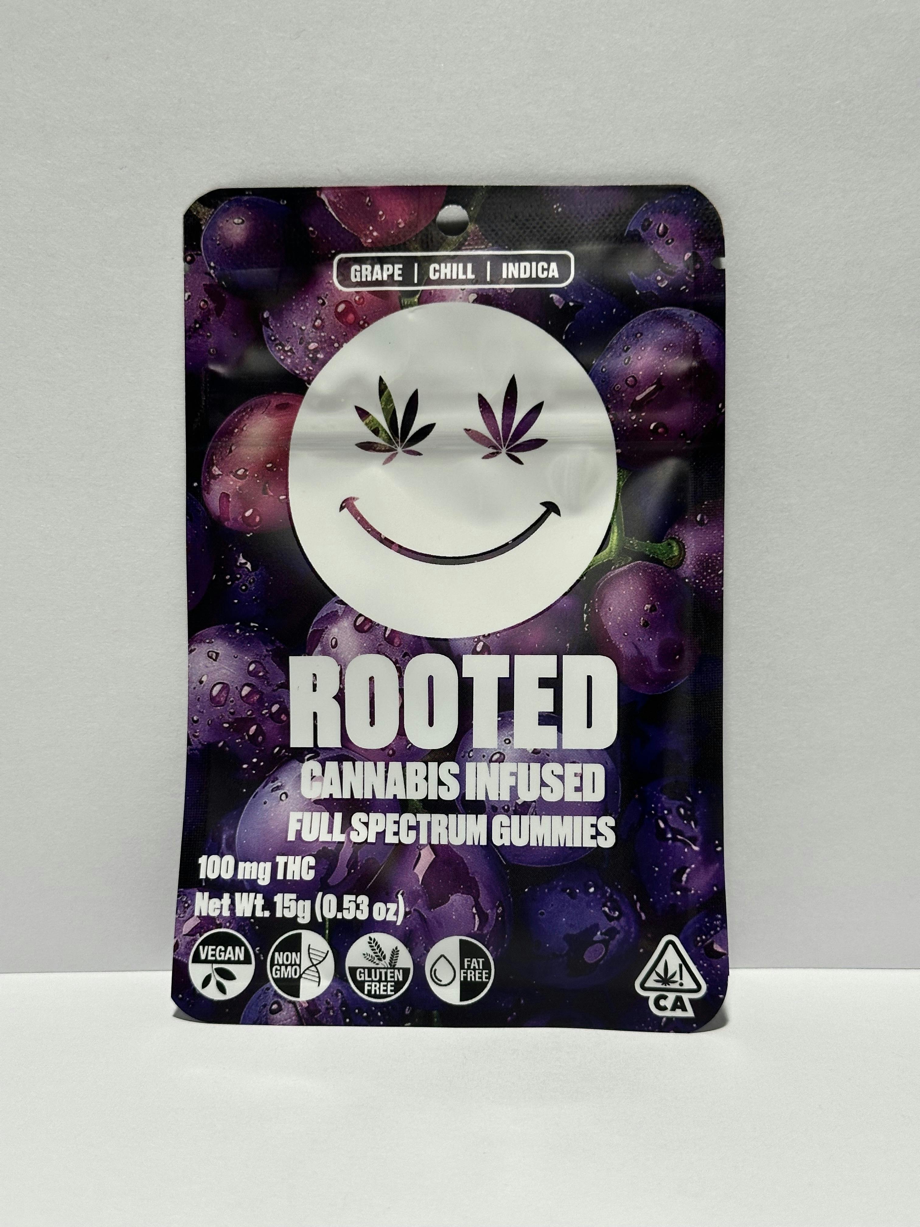 Grape Chill Gummies 100mg