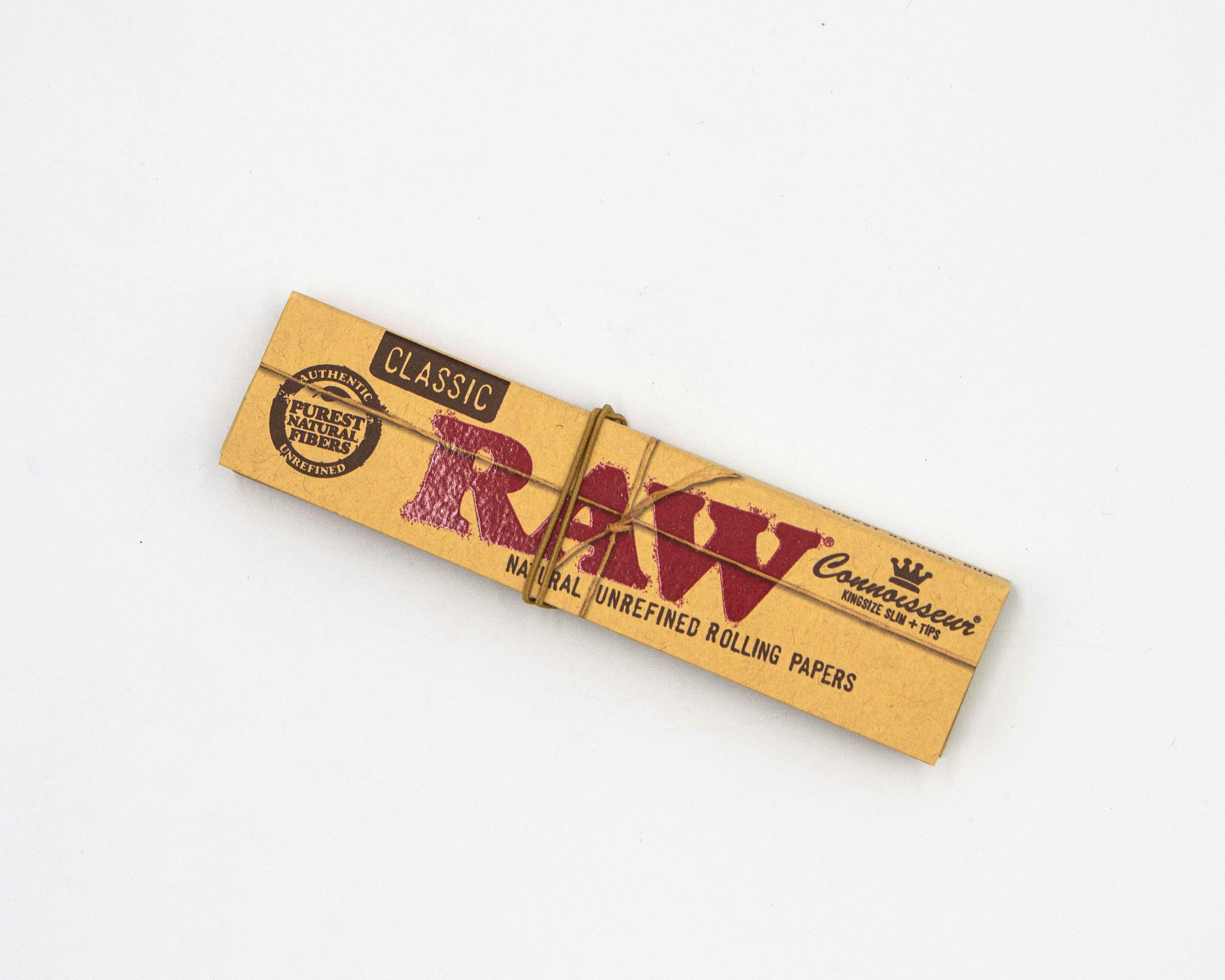 Raw | King Size Rolling Papers with Tips