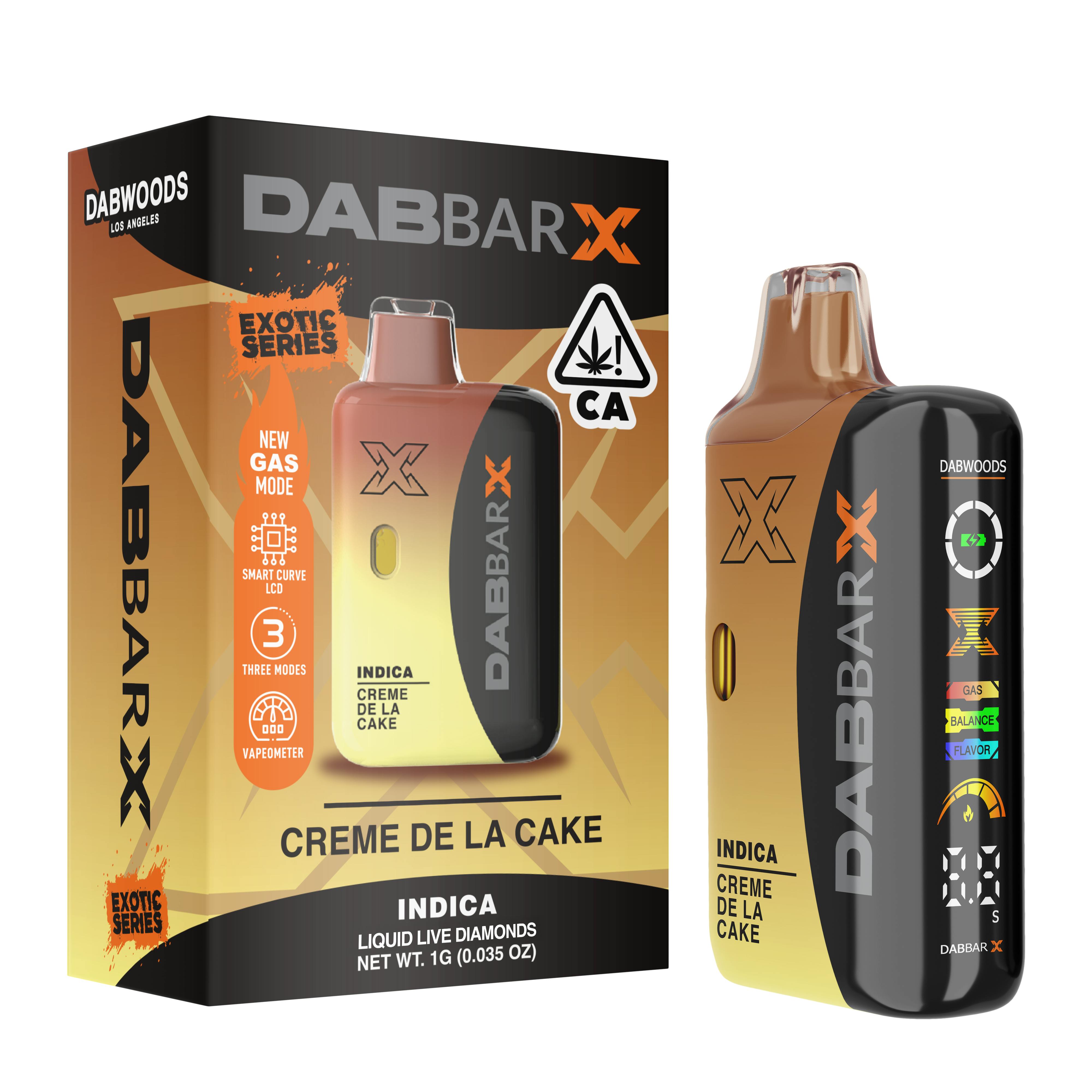 Dabwoods: Dabbar X Liquid Live Créme De LA Cake
