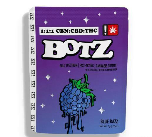 1:1:1 THC/CBD/CBN Blue Razz BOTZ (CBN)