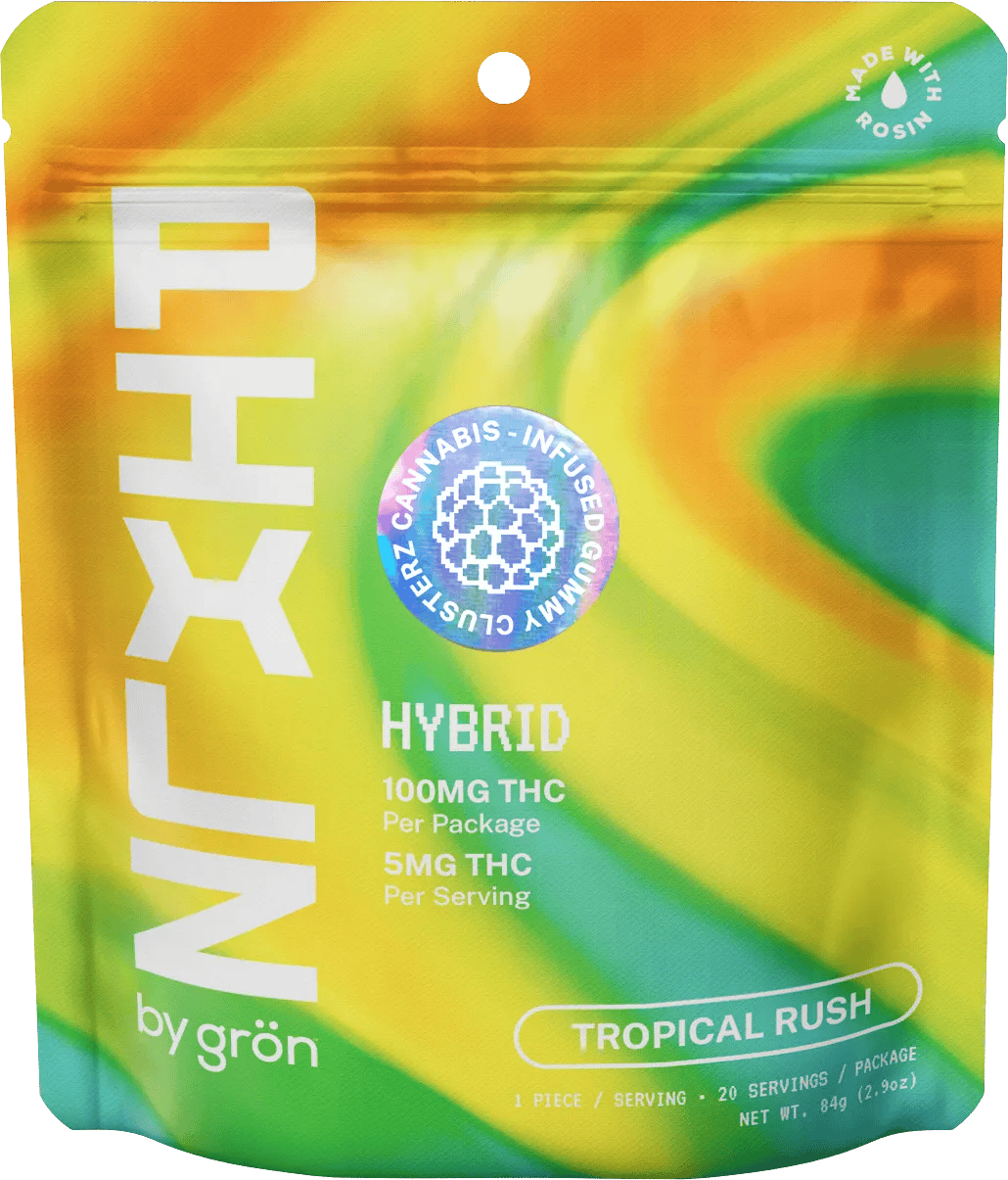 (PIXLZ) (H) Tropical Rush - 100mg THC **REC+20%TX**