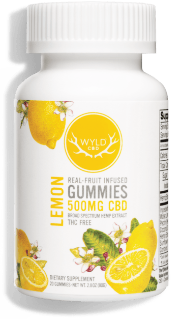 Edible Gummies Wyld Lemon CBD - 500mg - NWC