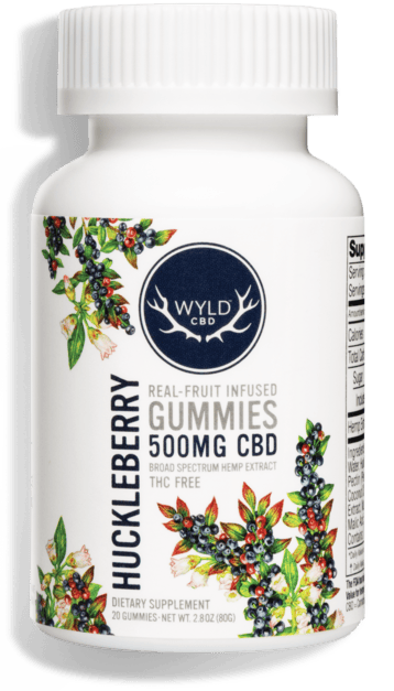 Edible Gummies Wyld Huckleberry CBD - 500mg - NWC