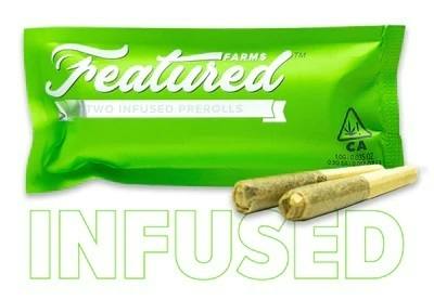 PreRoll - NCC Jungle Juice (SATIVA) - Featured Farms Infused 2pk - 1g - ROV