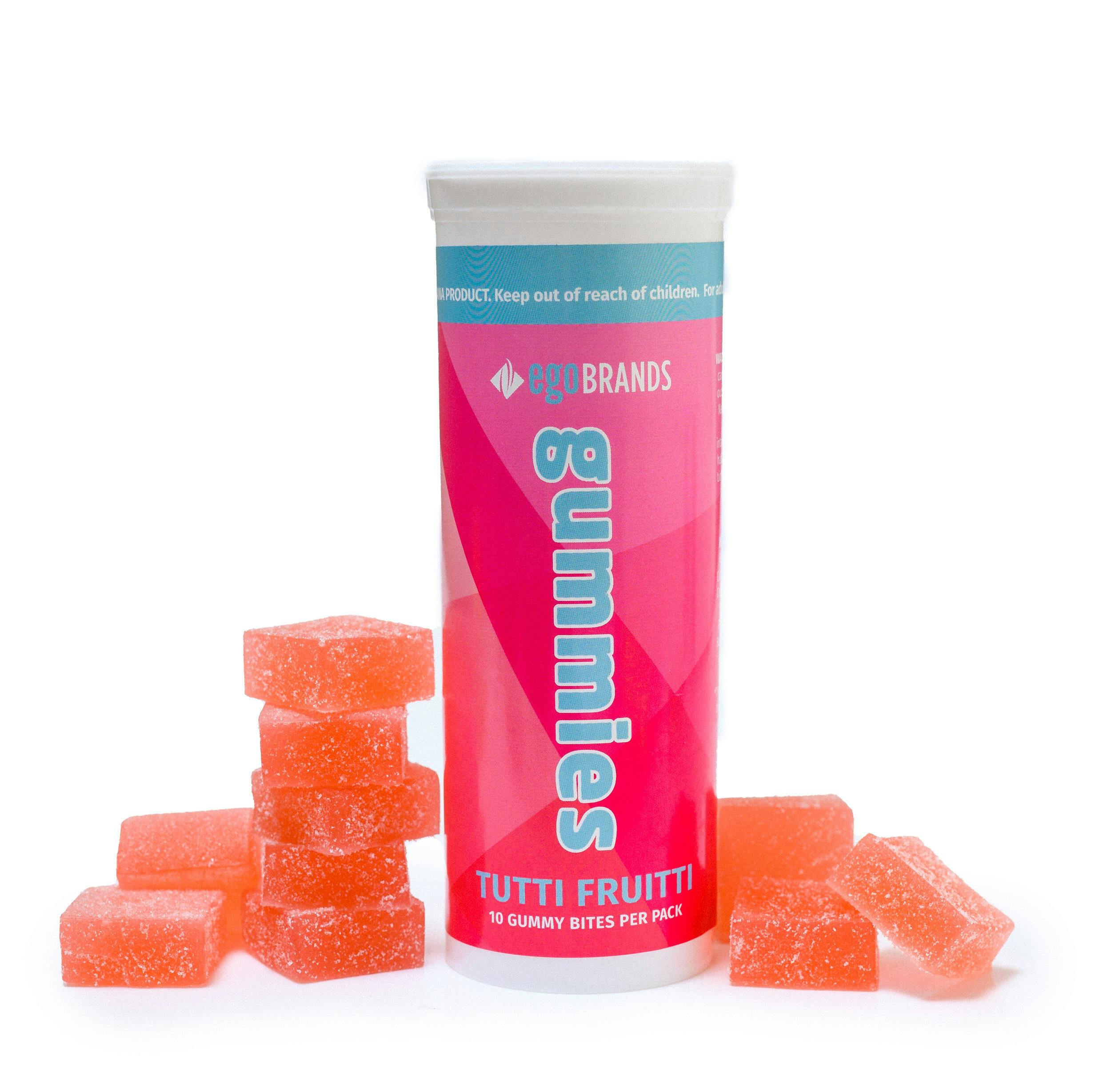 Edible MEDICAL ONLY Gummies Tutti Fruity - 500mg - EGO