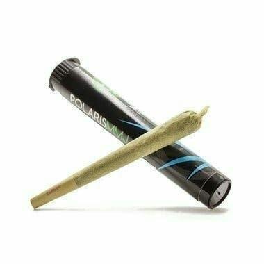 Preroll - Strawnana (INDICA) Infused - 1g - POP - Polaris MMJ