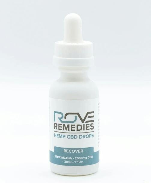 Tincture ROVE CBD - Recover (Strawnanna) - 2000mg - ROV - Remedies