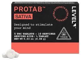 PROTAB | Sativa Tablets | 250mg | 10ct | 25mg/ea (NV)