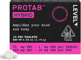 PROTAB | Hybrid Tablets | 250mg | 10ct | 25mg/ea (NV)