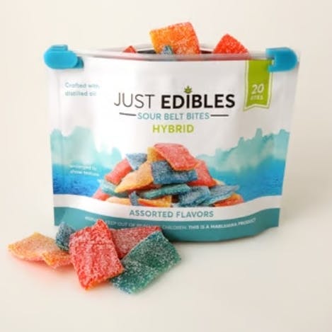Sour Quad Dro Bites - 100mg [20 pack] - SHP Just Edibles