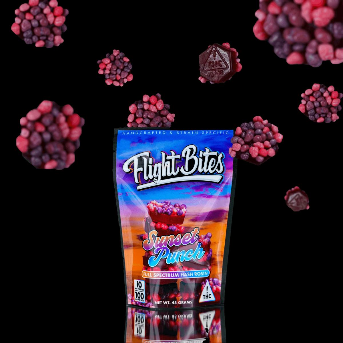 Edible - Gummy - Sunset Punch - 100mg - VVG - Flight Bites