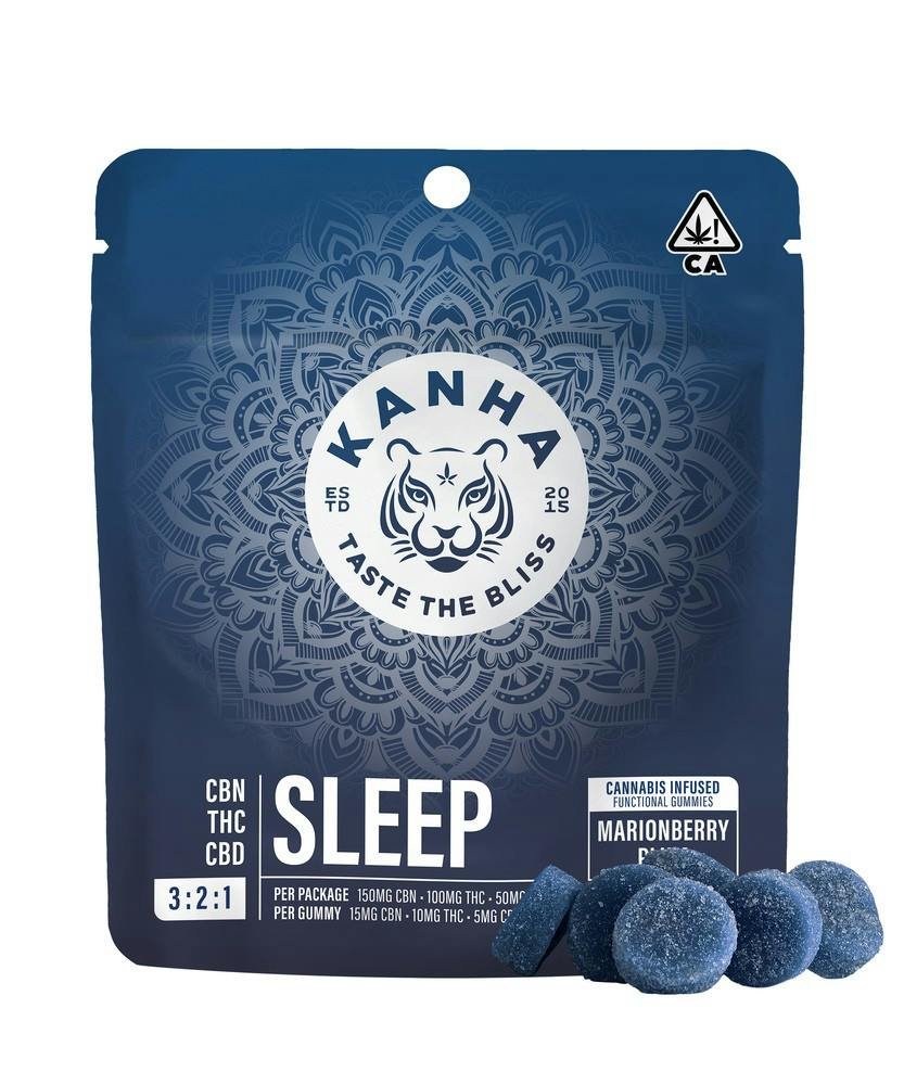 FX | Marionberry Plum 3:2:1 CBN:THC:CBD Gummies | 100mg | 10ct | 10mg/ea