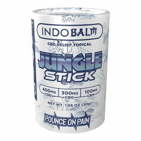 Topical - Indo Balm - CBD Jungle Stick - 400 CBD / 300 CBG / 100 CBN - LVX