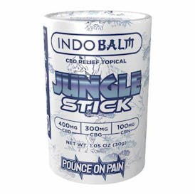 Topical - Indo Balm - CBD Jungle Stick - 400 CBD / 300 CBG / 100 CBN - LVX