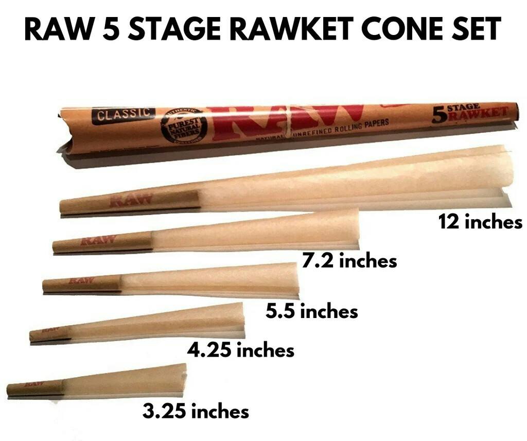 Raw Cones 5 Stage Rocket - SALE
