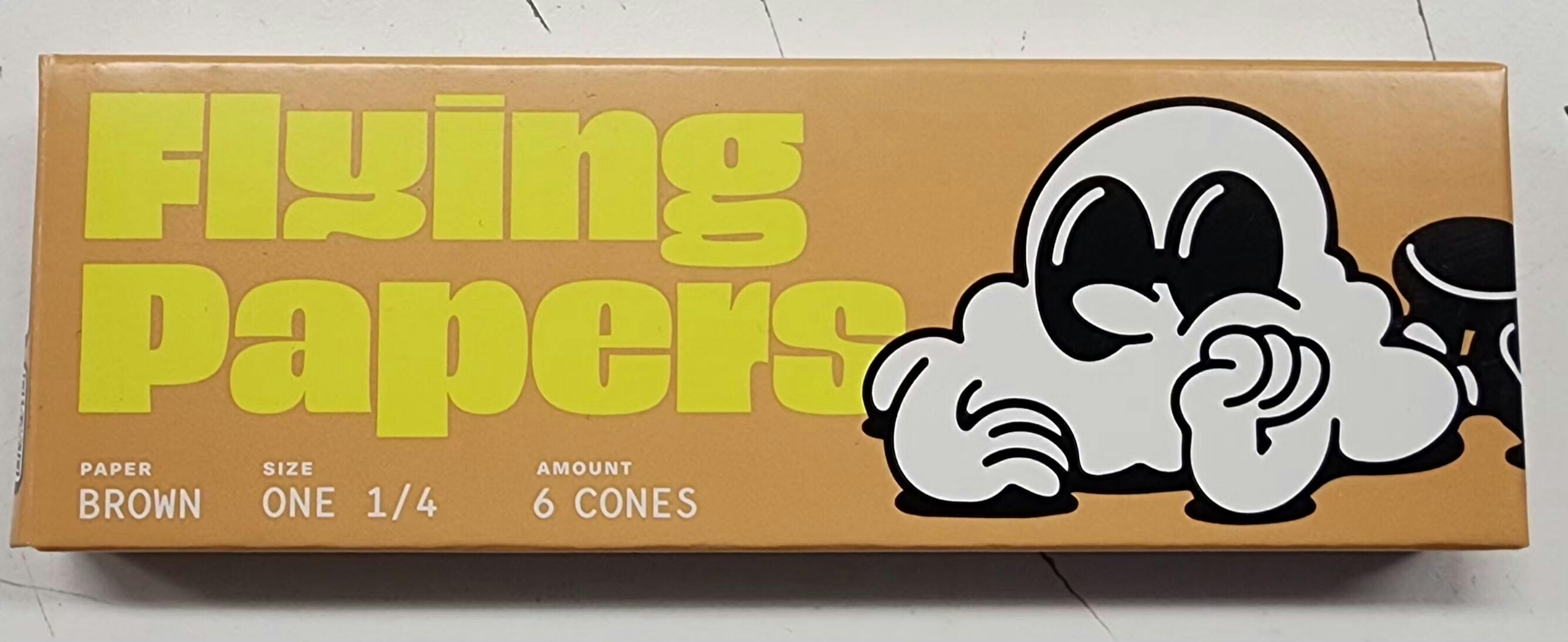 Flying Papers Cones - 1 1/4 - Brown